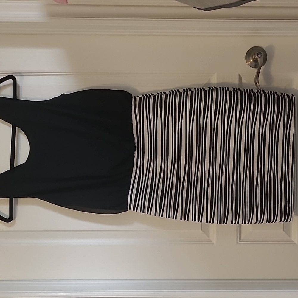 ❤️Two Tone Blouse Top Bodycon Dress